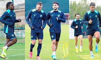 Erzurumspor, Konyaspor maçı hazırlıklarına başladı