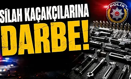 Konya bağlantılı silah kaçakçılığına darbe!