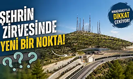 Konya'da manzarasıyla dikkat çeken yeni nokta hizmete açıldı