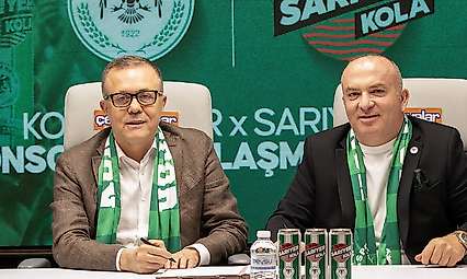 Konyaspor'a içecek sponsoru