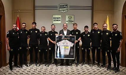 Pedallardan Başkan Altay'a ziyaret