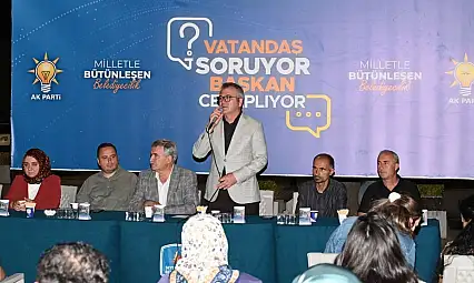 Seydişehir'de vatandaş sordu, Başkan tek tek cevapladı