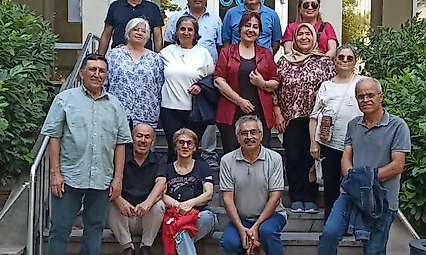 Yıllar sonra Konya'da bir araya geldiler: 'Gençliğimize yürüdük'