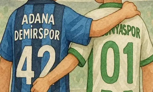Adana Demirspor'dan Konyaspor'a kutlama