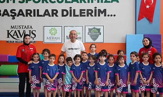 Başkan Kavuş çocukların spor heyecanına ortak oldu