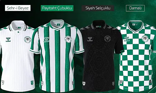 İşte Konyaspor'un yeni sezon formaları!