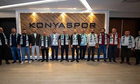 Konyaspor'a destek ziyareti