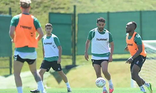 Konyaspor savunma ve hücum çalıştı