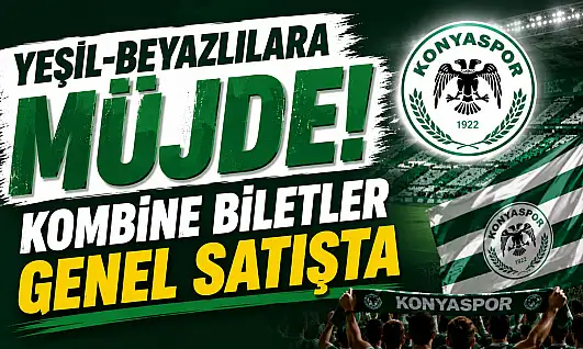 Yeşil-beyazlılara müjde! Kombine biletler genel satışta