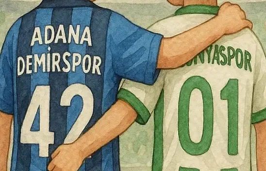 Adana Demirspor'dan Konyaspor'a kutlama