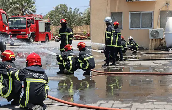 Afrika'nın itfaiyecilerini Konyalı kahramanlar yetiştiriyor