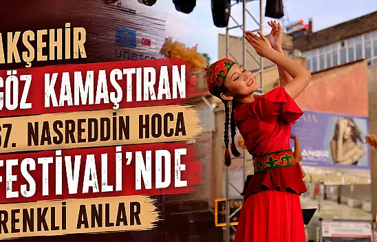 Konya'da göz kamaştıran festivalden renkli anlar