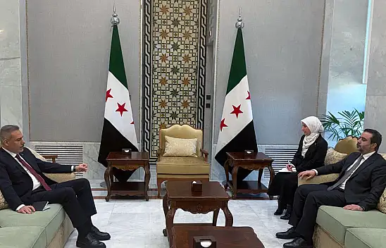 Bakan Fidan, Suriye'ye gitti