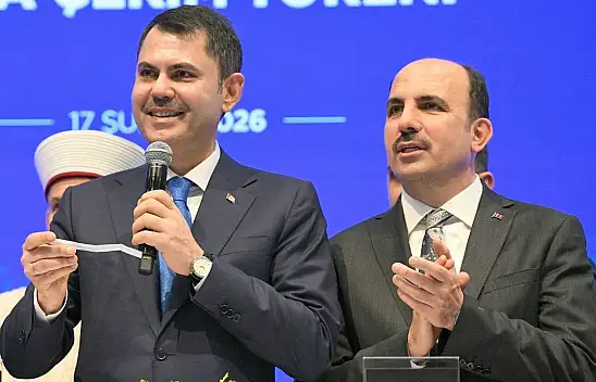 Bakan Kurum, Başkan Altay'ı tebrik etti