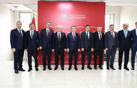 Bakan Yumaklı Konya'da temaslarda bulundu