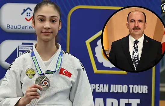 Başkan Altay'dan Havva Sena'ya tebrik