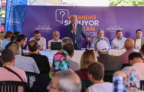 Başkan Kavuş vatandaşlarla buluştu, soruları tek tek yanıtladı