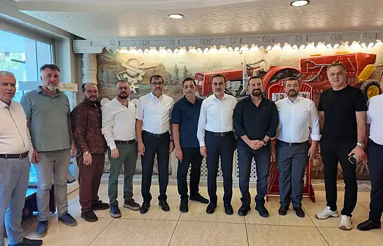 Başkan Öztürk'ten Şakalak Tarım'a ziyaret