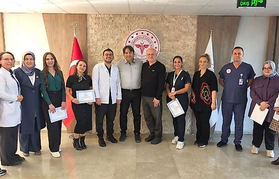 Beyhekim'de  Palyatif Bakım Hemşireliği Sertifikalı sahiplerine verildi