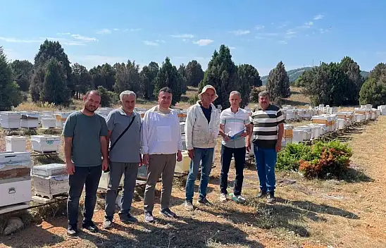 Beyşehir'de arıcılara destek ziyareti