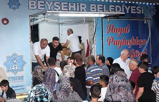 Beyşehir'de Mevlid Kandili coşkusu yaşandı