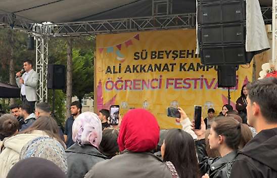 Beyşehir'de üniversitelilere festival sürprizi!