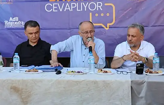 Beyşehir'de vatandaş soru Başkan cevapladı