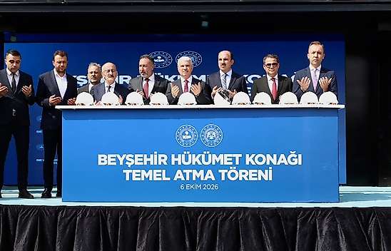 Beyşehir Hükümet Konağı'nın temeli atıldı