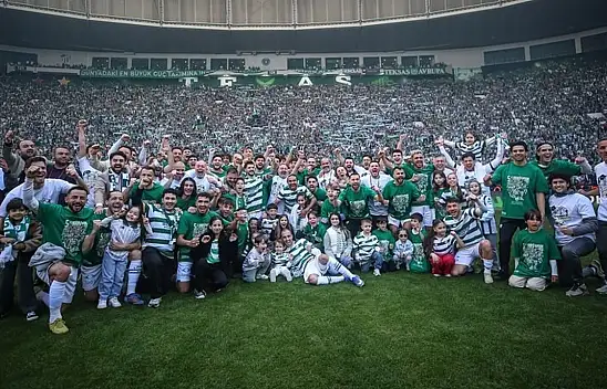 Bursaspor tüm kulvarlarda şampiyon oldu