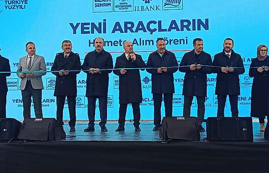Büyükşehirden hizmet filosuna dev destek