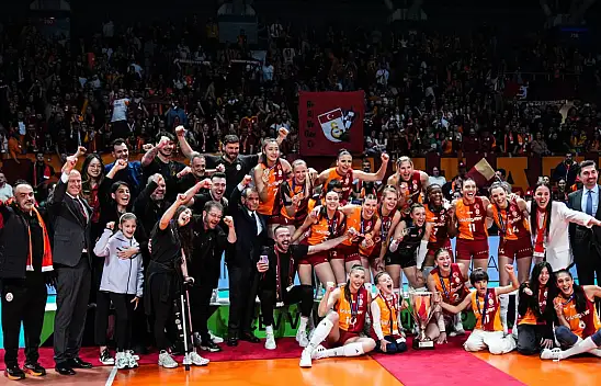 CEV Kupası'nda şampiyon Galatasaray