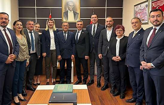 CHP'den Konya Barosu'na hayırlı olsun ziyareti