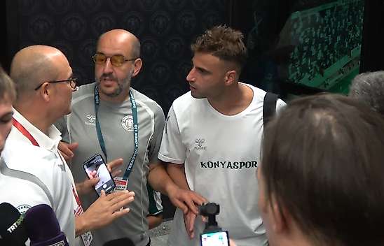 Deniz Türüç, TFF Temsilcisine haddini bildirdi