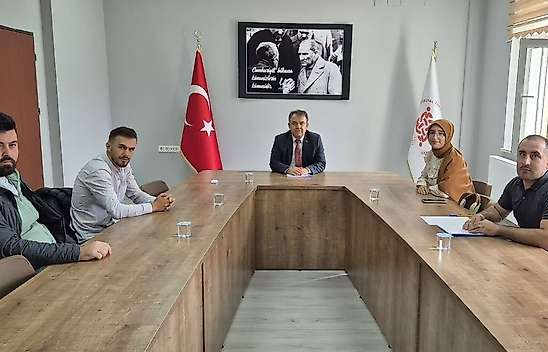 Derebucak'ta okul bahçeleri masaya yatırıldı