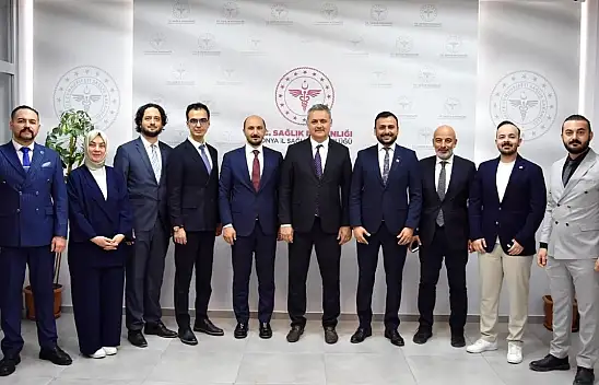 Diş Hekimleri Odası'ndan Müdür Yavuz'a ziyaret