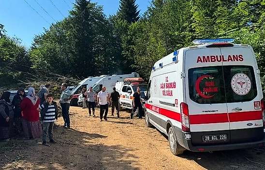Giresun'da hava aracı düştüğü ihbarına ilişkin valilikten açıklama geldi