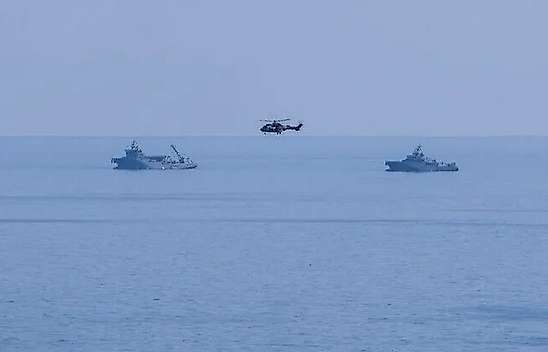 Girne açıklarında alabora olan yolcu gemisinin enkazına ulaşıldı