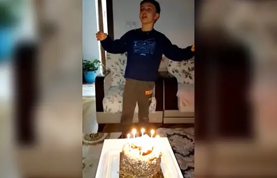 Hayalleri yarım kalan Adnan'ın doğum günü görüntüleri ortaya çıktı