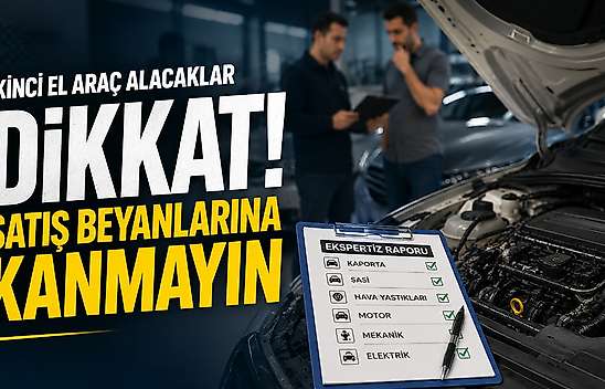 İkinci el araç alacaklar dikkat' Kazasız yalanına kanmayın