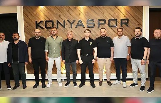 İl Emniyet Müdürü Koç'tan Konyaspor'a ziyaret