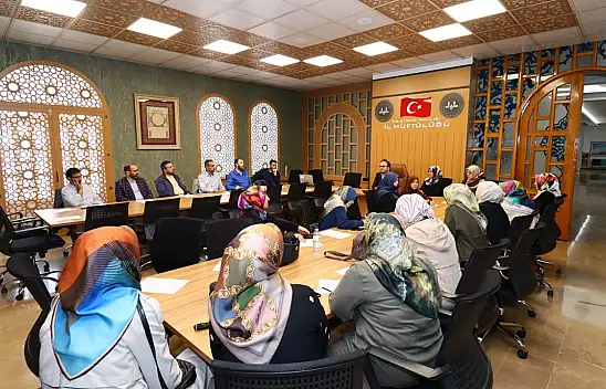 İl Müftülüğünde dijitalleşen çağda anlamlı seminer