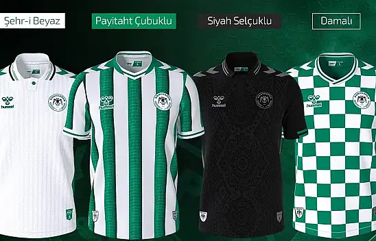 İşte Konyaspor'un yeni sezon formaları!