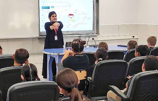 Karapınar'da öğrencilere sağlık bilinci aşılandı