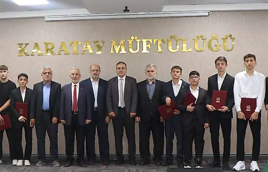 Karatay'da 155 öğrenciye hafızlık belgeleri takdim edildi