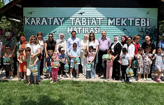 Karatay'da 9000 öğrenci doğayı keşfetti