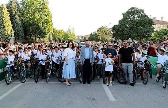 Karatay'da pedallar kıyasıya yarıştı