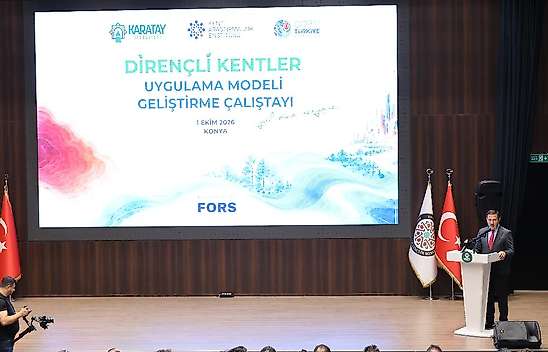 Karatay'dan dünyaya örnek adım: Dirençli kentler için güç birliği