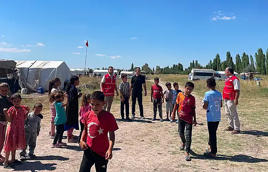 Kızılay Seydişehir mevsimlik tarım işçilerini unutmadı