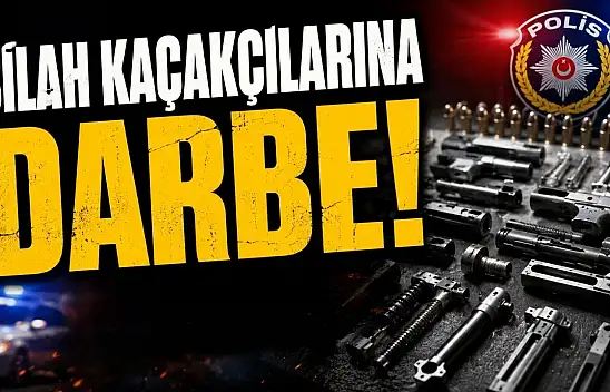 Konya bağlantılı silah kaçakçılığına darbe!