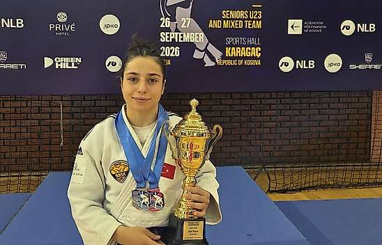 Konya Büyükşehirli İnan'dan çifte madalya